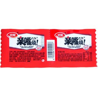 100pcs Wei Long Kiss Burn Spicy Strips Chinese Special Spicy Snacks 卫龙亲嘴烧 辣条