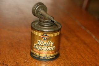 Vintage Skelly Supreme Household Oil Can
