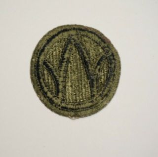 89th Infantry Division Greenback Patch Wwii Us Army P1564