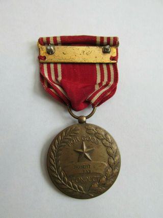 Named WWII U.  S.  Army Good Conduct Medal Robert L.  Fix 2