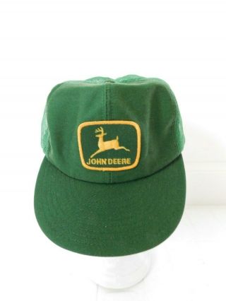 Vintage John Deere Louisville Ky Mfg Snapback Truckers Hat Cap