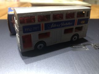 Matchbox Lesney Superfast No.  17 The Londoner Silver Jubilee 1977 Bus Boxed