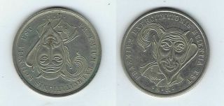 Magic Token - Mt286.  000 Roterberg,  August=large Devil=coin Struck=reeded=fine - Rf