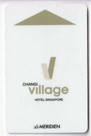 Carte / Card Hotel Cle Key.  Singapour Singapore Meridien Changi Magnetique