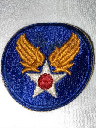 Wwii Us Army Air Corps Shoulder Patch
