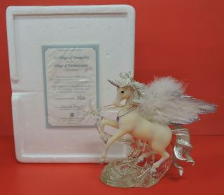 On Wings Of Tranquility Wings Of Enchantment Unicorn Figurine - Hamilton Coll