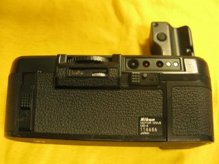 Nikon F3 Camera Motor Drive Md - 4 Pre - Owned But W/1 Tiny Scuff