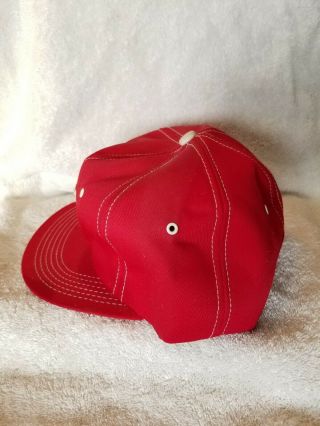 VINTAGE K - Brand CENEX Patch Red Denim Snapback Trucker Hat USA 3