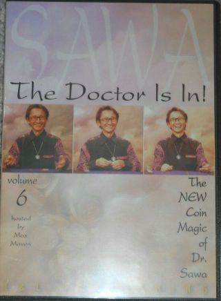 The Doctor Is In - The Coin Magic Of Dr.  Sawa Vol 6 - Dvd