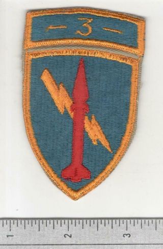 Cut Edge No Glow Us Army Missile Command 3rd Battalion Patch Inv S864