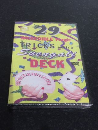 (p) Magic Trick Dvd 29 Incredible Magic Tricks With A Svengali Deck By E - Z Magic
