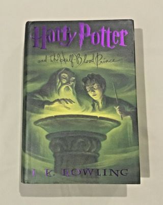 First American Edition 2005 Harry Potter And The Half Blood Prince Hardcover Dus