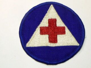 A Ww 2 U S Army Civil Defense Nurses Aid Merrowed Edge Twill C/c Back Patch