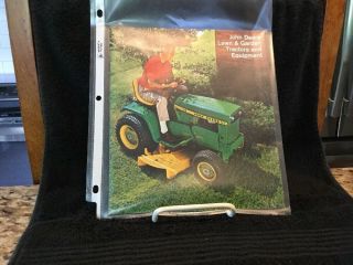 1968 John Deere Lawn & Garden Tractors Sales Brochure - Vg - A - 1633 - 67