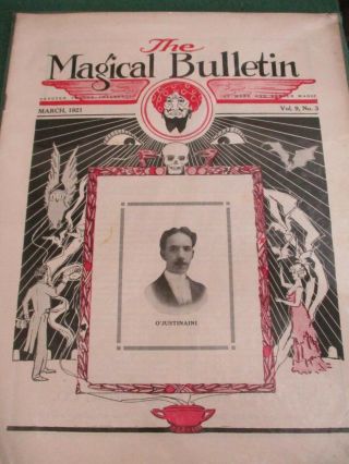 Thayers Magical Bulletin Ca March 1921