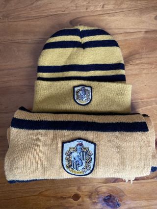 Harry Potter Hufflepuff Scarf And Hat
