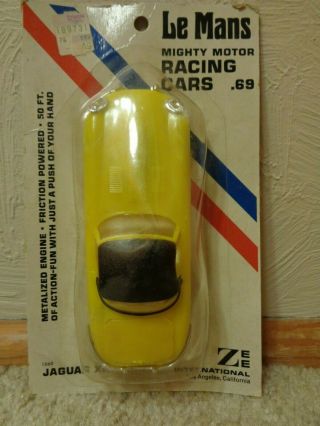 Vintage - Le Mans Mighty Motor Racing Cars - Jaguar Xke - Plastic Toy