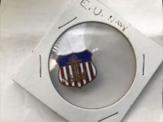 Vintage Wwii Us Navy Enamel Pin