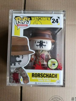 Funko Pop Movies 24 - Bloody Rorschach Exclusive Sdcc 2013 (1/480) Real