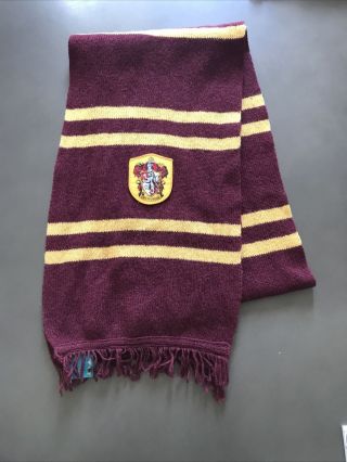 Elope Harry Potter Gryffindor 100 Lamb Wool Scarf Costume Halloween