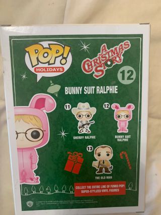 Funko Pop - Bunny Suit Ralphie A Christmas Story Gemini Flocked LE480 4
