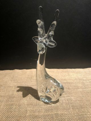 Glass/crystal Deer