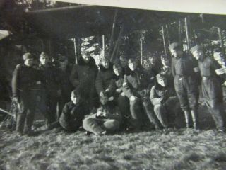 WWII German Photo Combat soldiers Luft focke - wulf fw 44 stieglitz 2