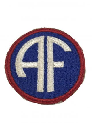 Wwii U.  S.  Army Af Allied Forces Hq Head Quarters Cut Edge Ng Patch