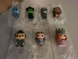 Funko Pop Wizard Of Oz Glinda Dorothy Wicked Witch Complete Set 7 Authentic Vgc