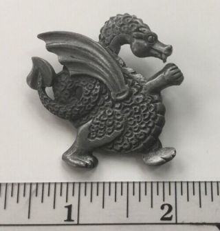 Pin - Pewter Dragon