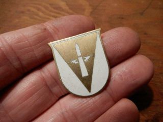Wwii 50th Anti - Aircraft Artillery Battalion Dui Di Crest Pin Variation