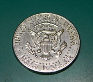 1 Expanded Shell Coin Us Half Dollar Tails Magic Trick Hollow Money Close Up.  50