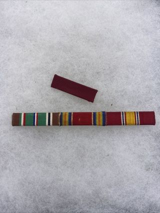 Group Of Us Army/navy Ribbon Bars (h696