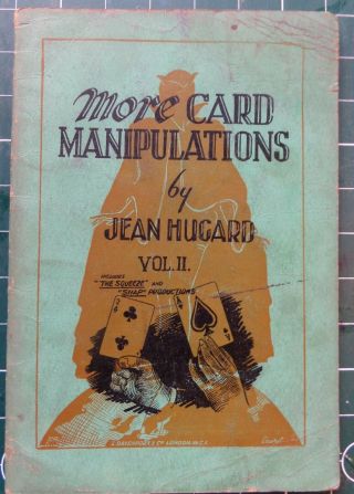 More Card Manipulations Vol Ii Magic Trick Conjuring Magician