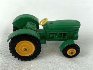Matchbox Lesney John Deere Tractor 50 - Green - ENGLAND - Vintage 2