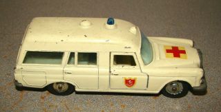 Vintage Lesney Matchbox King Size K - 6 Mercedes Benz Binz Ambulance