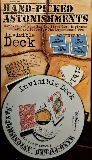 Magic Dvd Invisible Deck
