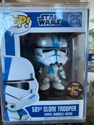 Funko Pop — 501st Clone Trooper — Sdcc Exclusive — Star Wars 25 —