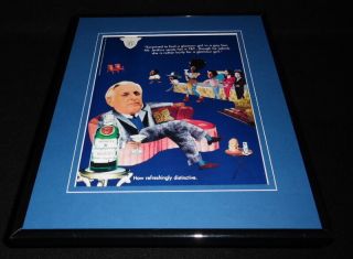 1995 Tanqueray Gin 11x14 Framed Vintage Advertisement