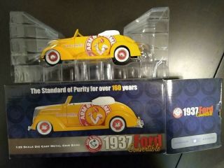 Arm & Hammer 1937 Ford Convertible 1:25 Scale Die Cast Metal Coin Bank