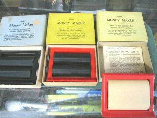 Vintage S.  S.  Adams Money Makers (3)
