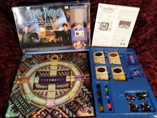 Harry Potter Hogwarts Dueling Club Game 2003 Mystical Magical Wizard - Mattel