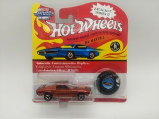Vintage Series Hot Wheels Redline Custom Mustang Orange