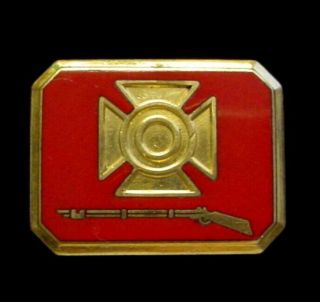 Wwii Unknown Military Academy Army Jr Rotc Foreign Marksmanship Badge - Us Made