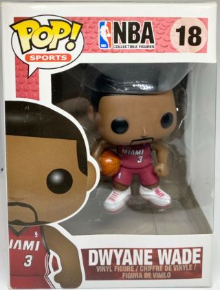 2013 Funko Pop Nba 18 - Miami Heat Dwyane Wade