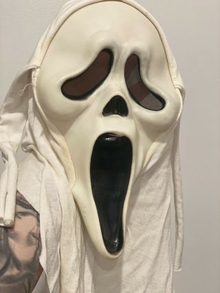 Scream Mask Fantastic Faces Fun World Gen 1 White Hood Ghost Face Rare Grail 4