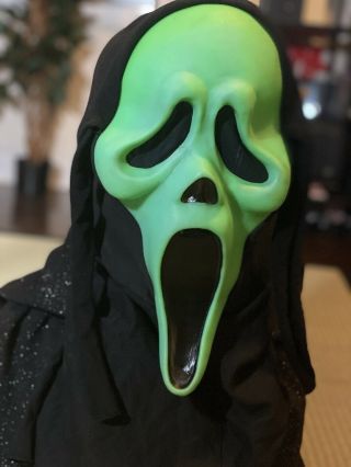 Scream Mask Fantastic Faces Fun World Gen 1 Green Ghost Face Rare Grail 2