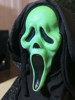 Scream Mask Fantastic Faces Fun World Gen 1 Green Ghost Face Rare Grail 4