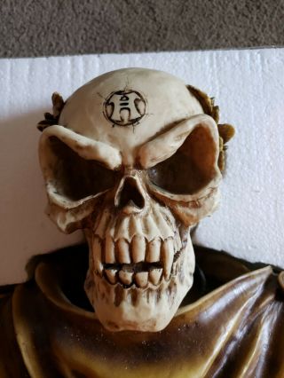 Rare House of Alchemy Gothic Alchemus Maximus Vampire Skull Bust 2