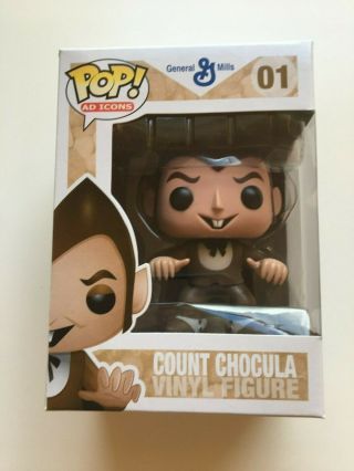 Funko Pop Ad Icons General Mills Count Chocula 01 Vaulted Retired Pop